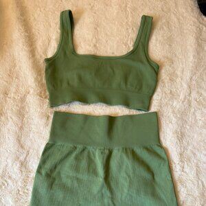 Green Workout Set - sz m
